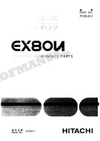 HITACHI EX80U Equipment Component Excavator Parts Catalog Manual