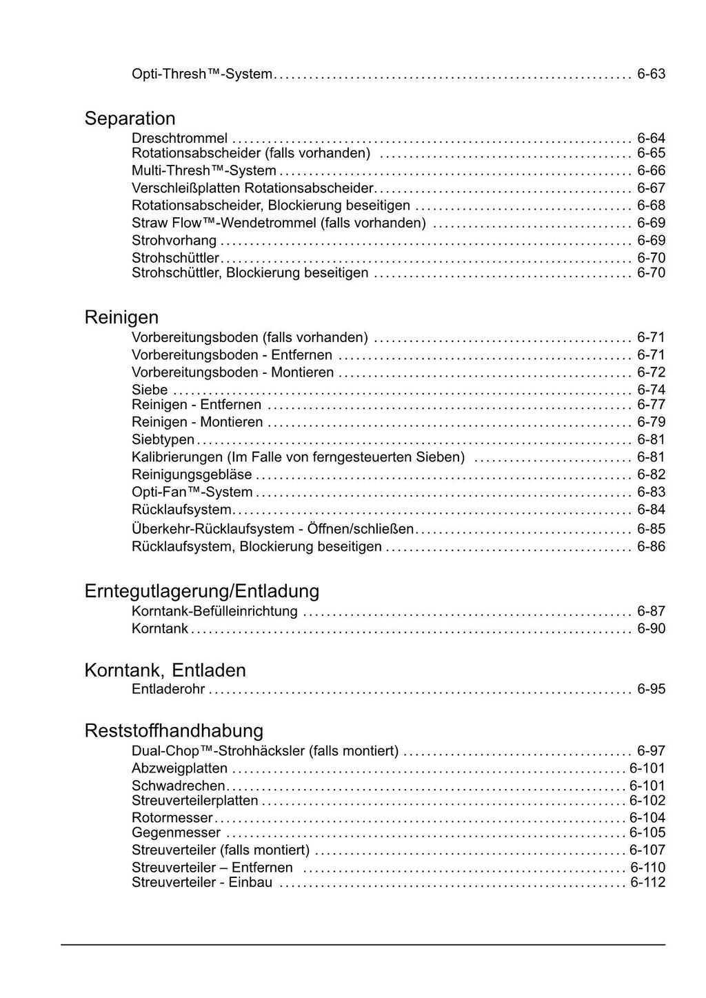 New Holland CX5080 CX5090 CX5090 LATERALE Mähdrescher Betriebsanleitung Ab 1940