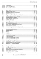 Manual del operador de mantenimiento y operación de la pluma de oruga compacta JLG X20JP
