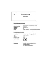 Liebherr A920 Litronic Mobilbagger Betriebsanleitung ser 89387