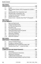 SKYTRAK 10042 10054 12054 8042 Telehandler Operators Manual 3122310000