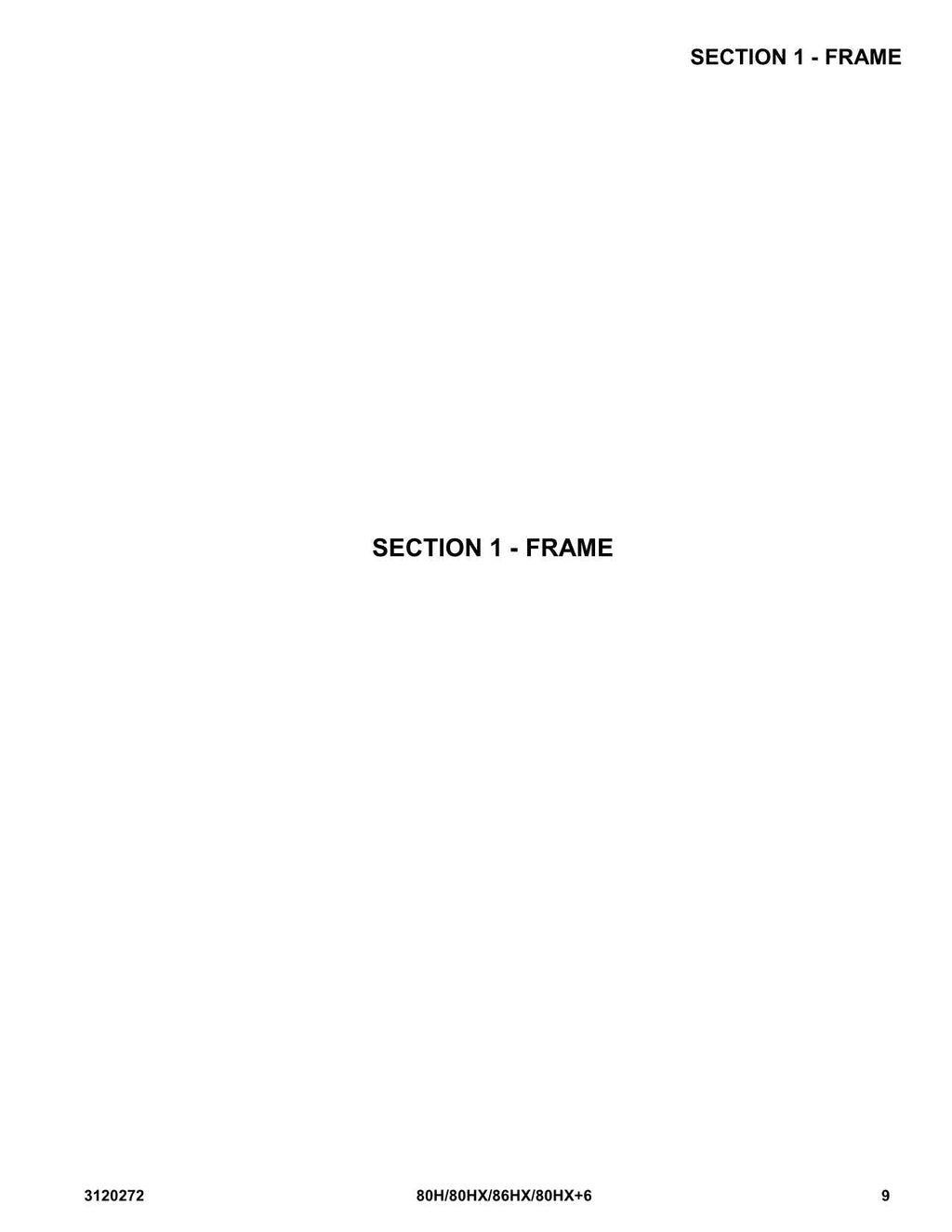 JLG 80H 80HX 80HX+6 86HX Boom Lift Parts Catalog Manual