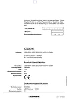Liebherr L514 Stereolader Radlader Betriebsanleitung