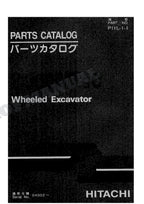 HITACHI EX100WD-3C Excavator Parts Catalog Manual SN 04002-
