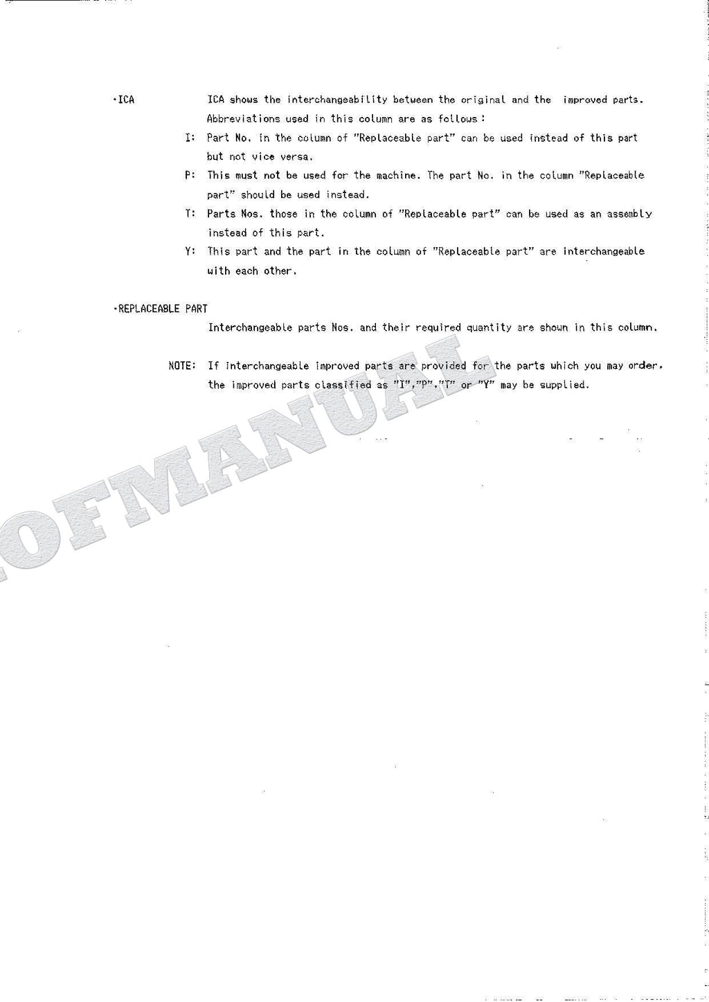 HITACHI UH04-7 Excavator Parts Catalog Manual P153-1-1