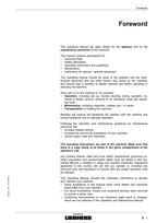 Liebherr PR754 Litronic Dozer Operators manual serial 9707
