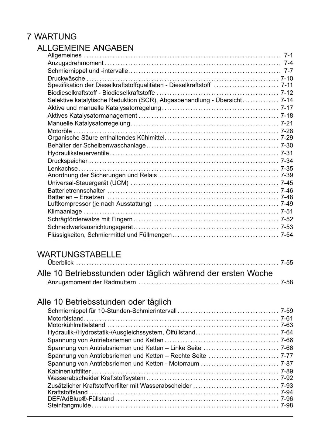 New Holland CX5 90 Hillside Mähdrescher Betriebsanleitung 92209030