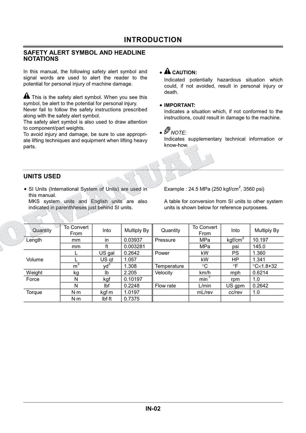 HITACHI EX350H-5 EX350LCH-5 EXCAVATOR Service manual Operational Principle