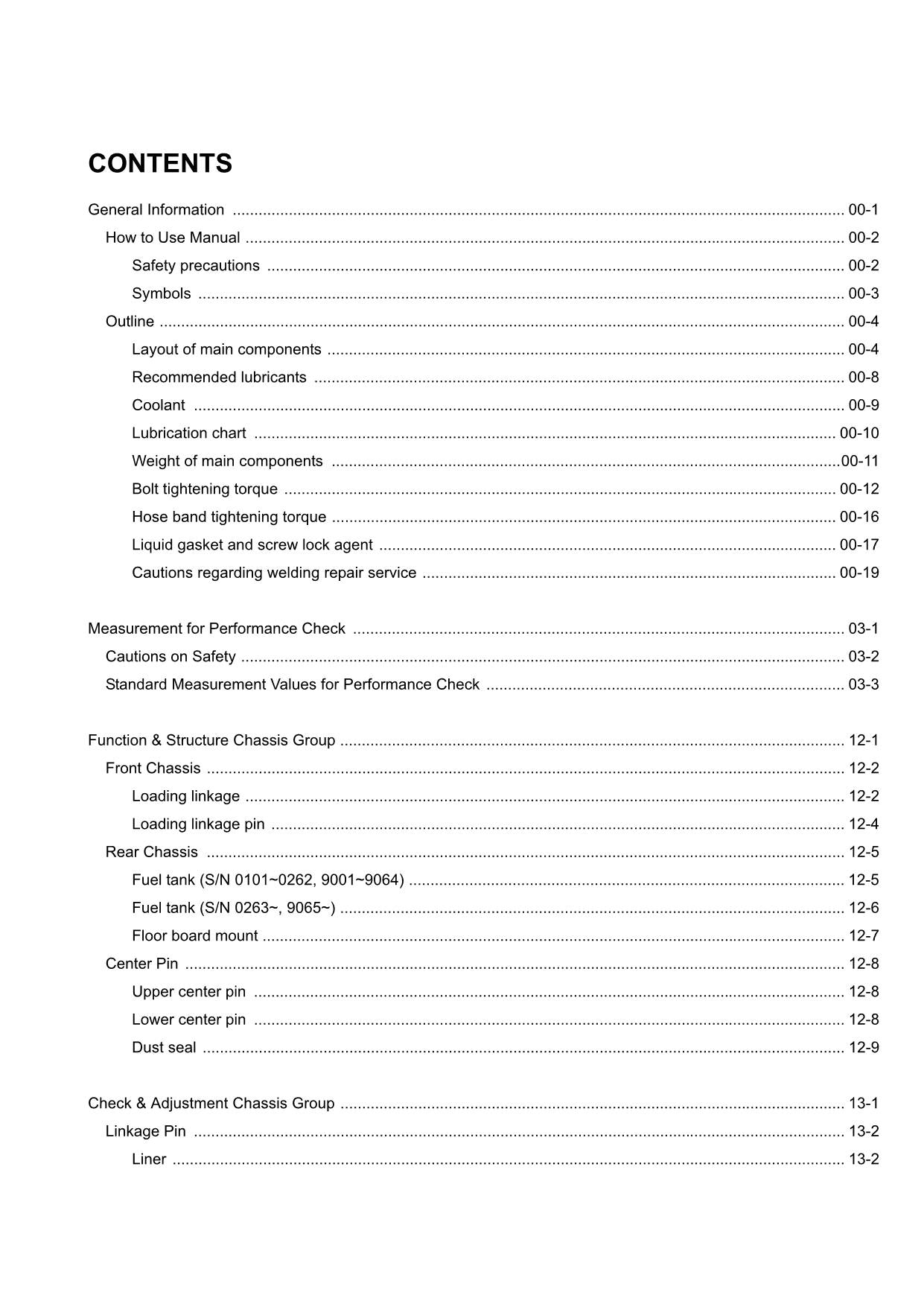 Hitachi ZW370-G Wheel Loader Technical Manual Operational Principle