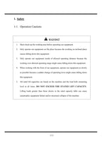 Hyundai HW250 MH WHEELED EXCAVATOR Operators Maintenance Manual