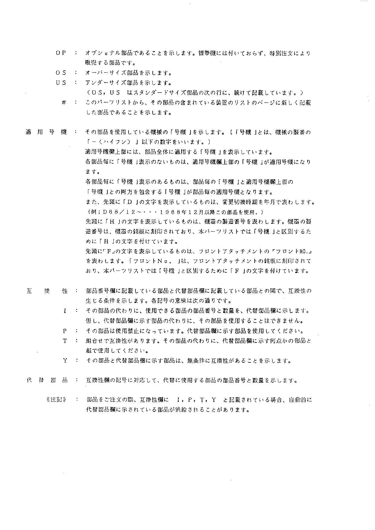 Hitachi LX100 Wheel Loader Parts Catalog Manual SN 00101-up