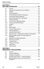 Manual del operador de mantenimiento y operación del elevador de pluma JLG 600SJC