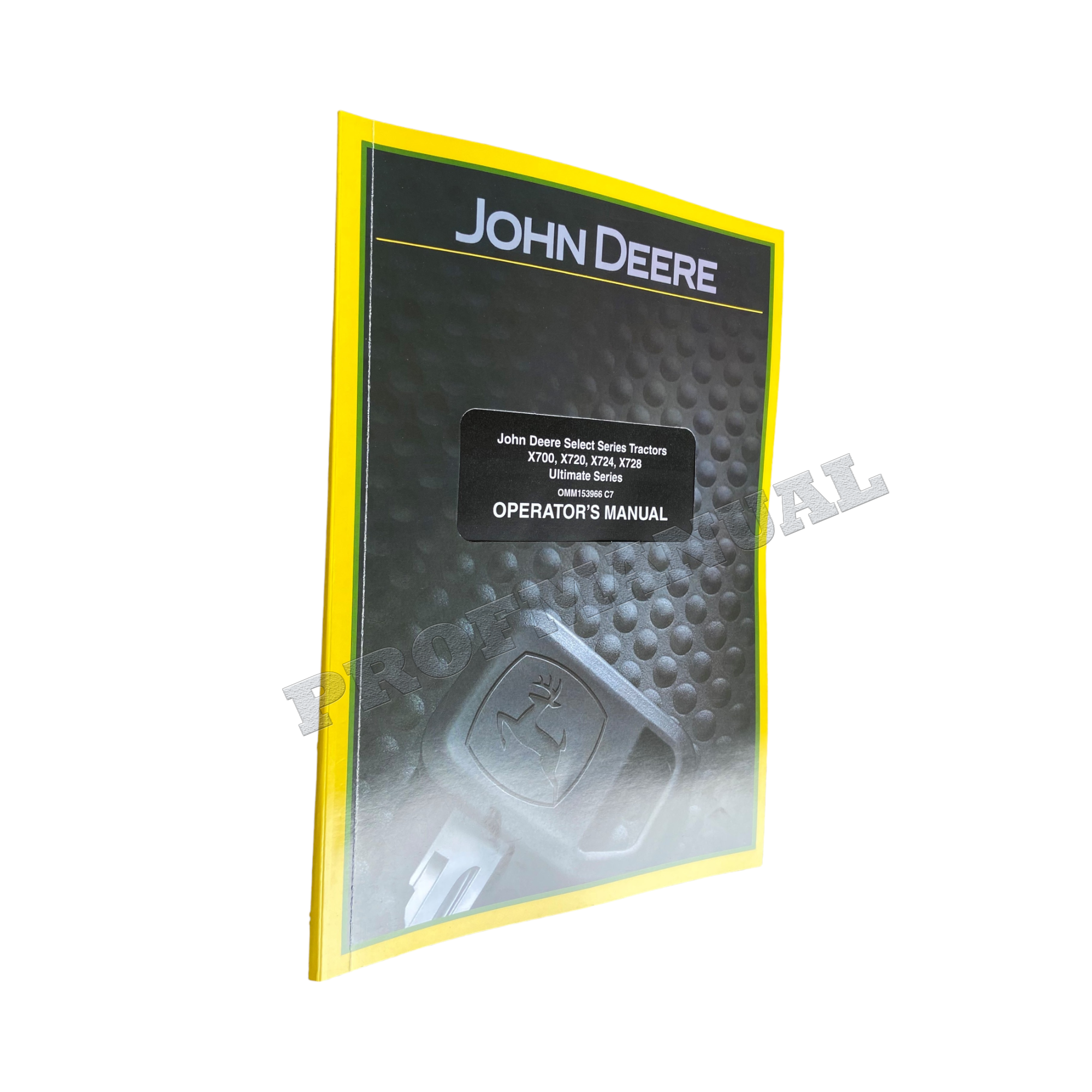 MANUAL DEL OPERADOR DEL TRACTOR JOHN DEERE X700 X720 X724 X728