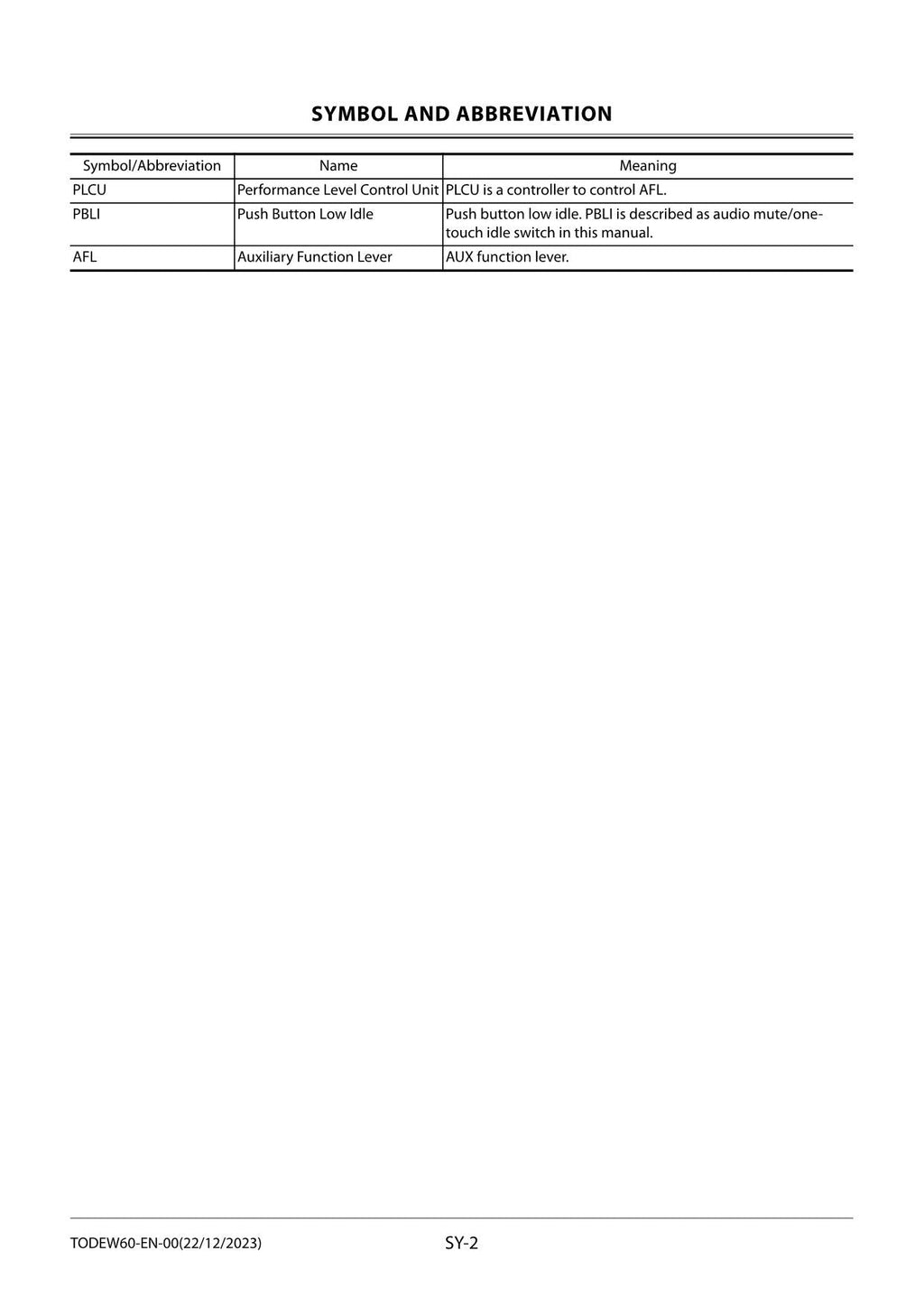 HITACHI ZX75US-7 Excavator Operational Principle Technical Manual TODEW60-EN-00