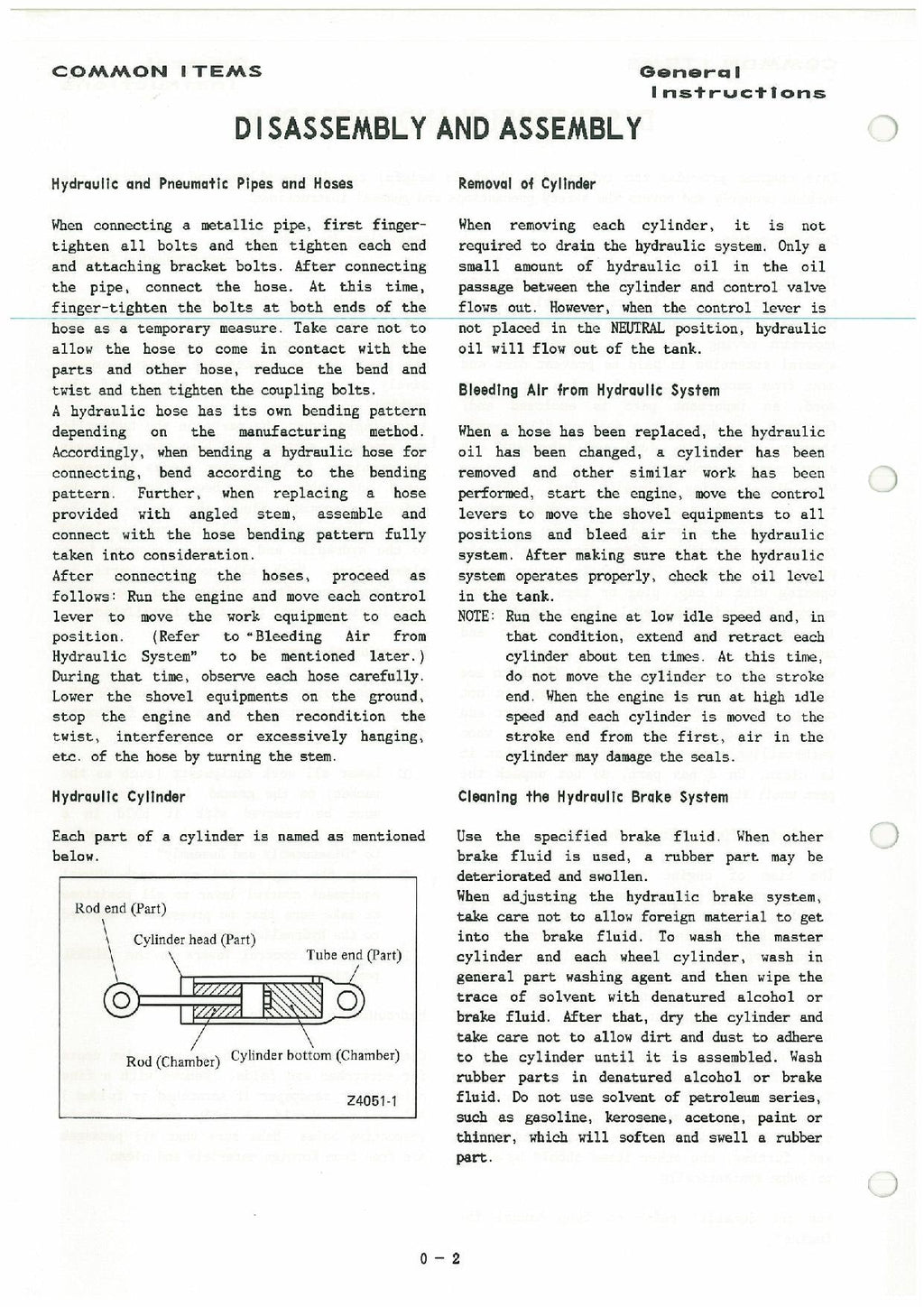Hitachi FL270-1 Wheel Loader Workshop Manual