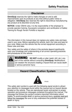 SKYTRAK 10054 Telehandler Maintenance Operation Operators Manual 8990394