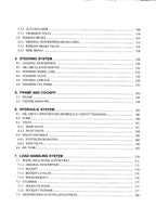 Hitachi LX130-7 LX160-7 LX190-7 LX230-7 Wheel Loader Tech Manual +Schem