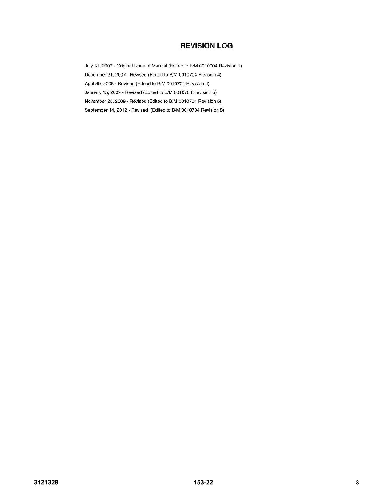 LIFTLUX 153-22 Scissor Lift Parts Catalog Manual