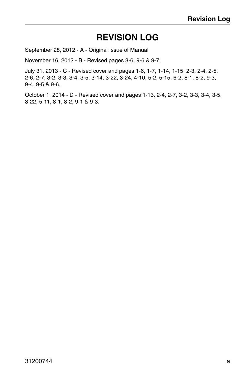 Manual del operador de mantenimiento y operación del manipulador telescópico JLG G10-43A G6-42A G9-43A