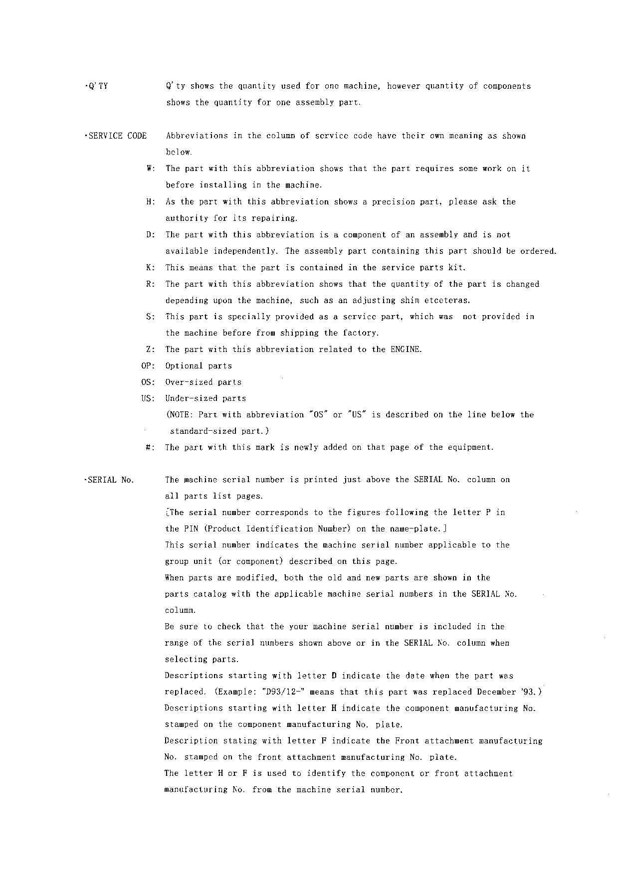 Hitachi LX80-2 Wheel Loader Parts Catalog Manual SN 002003-up