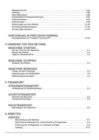 New Holland CX5080 CX6080 CX5090 CX6090 Elevation Mähdrescher Betriebsanleitung 1965