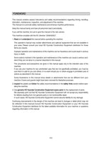 Manual de mantenimiento del operador de la cargadora de ruedas Hyundai HL980A