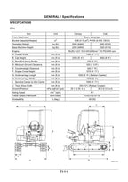 Hitachi EX27U EX35U Excavator Operational Test Troublesh Service Manual Scheme