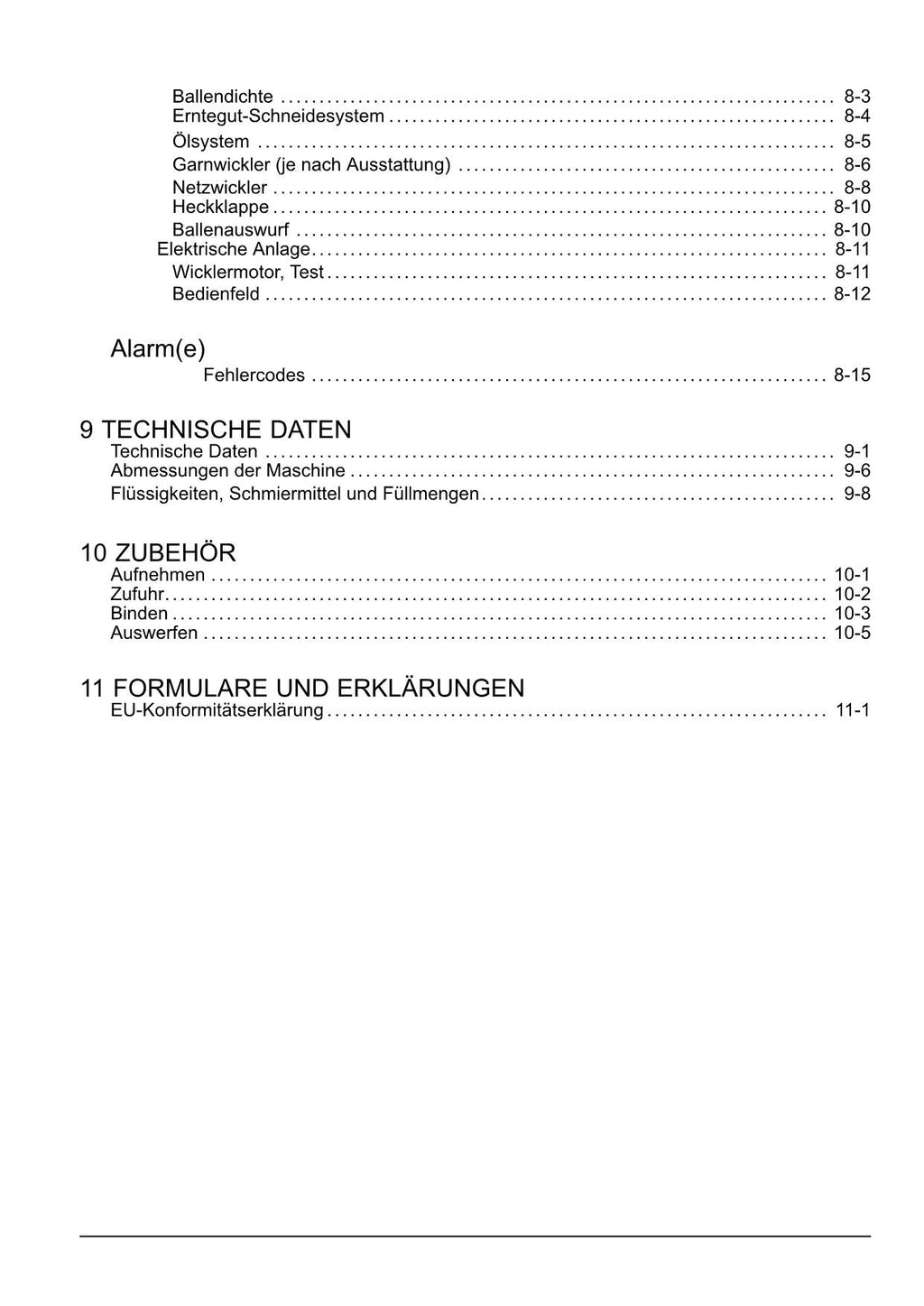 New Holland Roll Bar 125 Rundballenpresse Betriebsanleitung 91753917