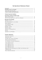 Hyundai HG260 MOTOR GRADER Operators Maintenance Manual