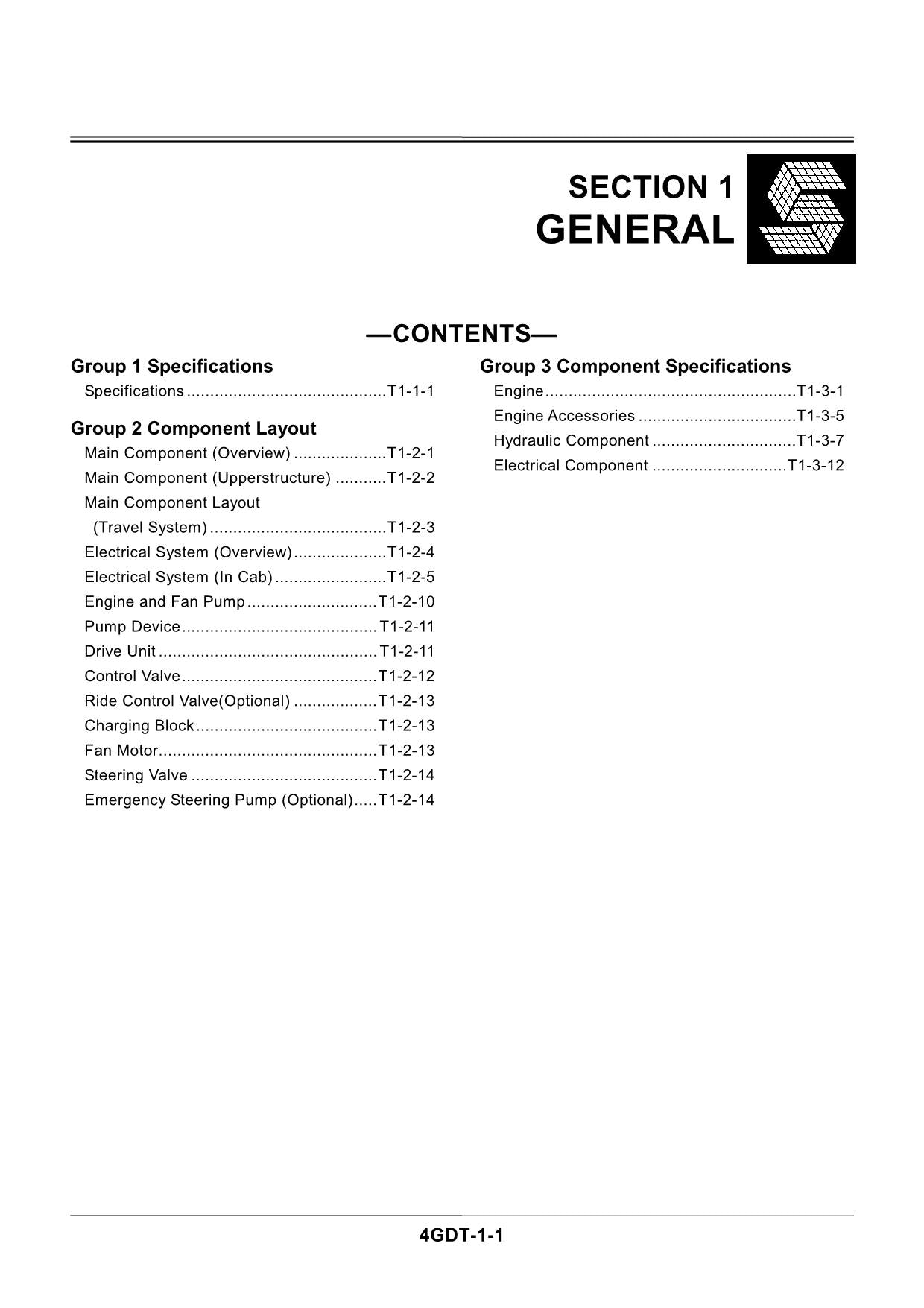 Hitachi ZW180 Wheel Loader Technical Manual Operational Principle