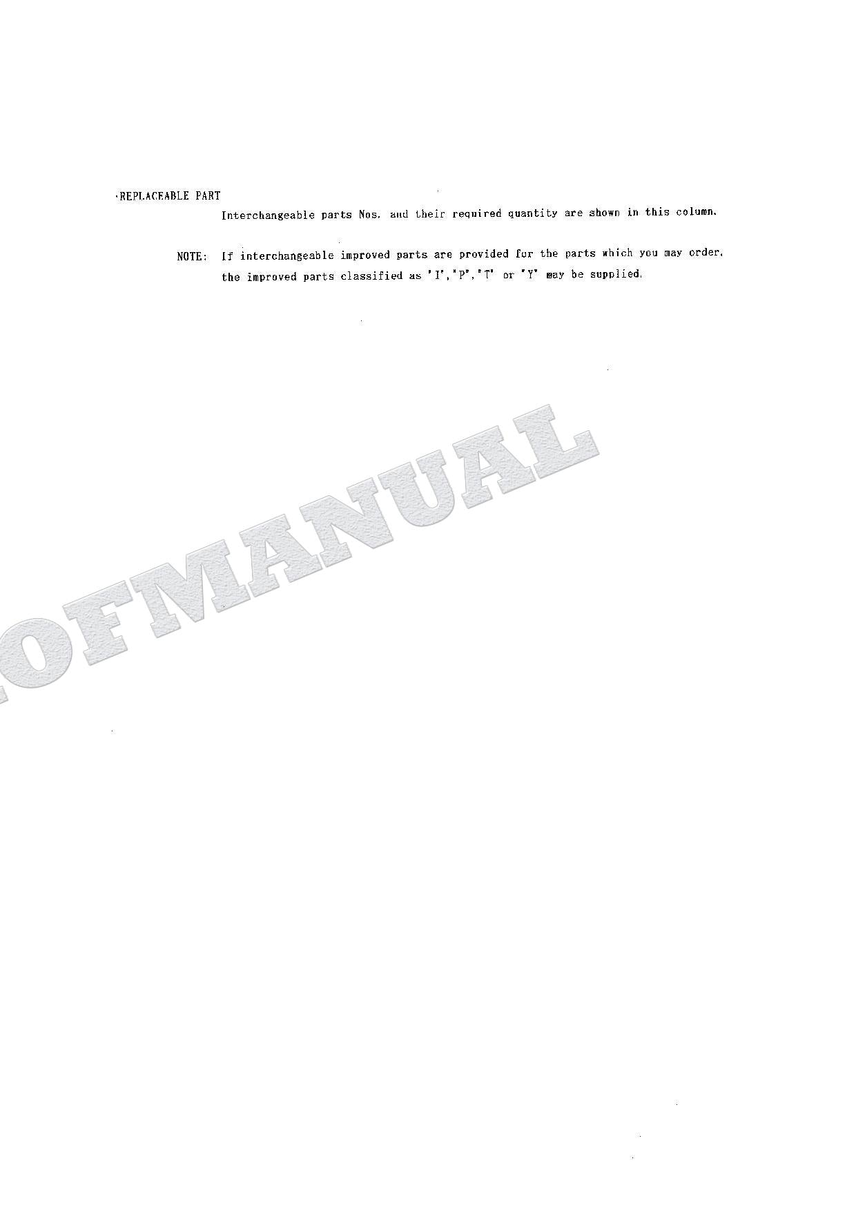 HITACHI EX120-3 Equipment Component Excavator Parts Catalog Manual
