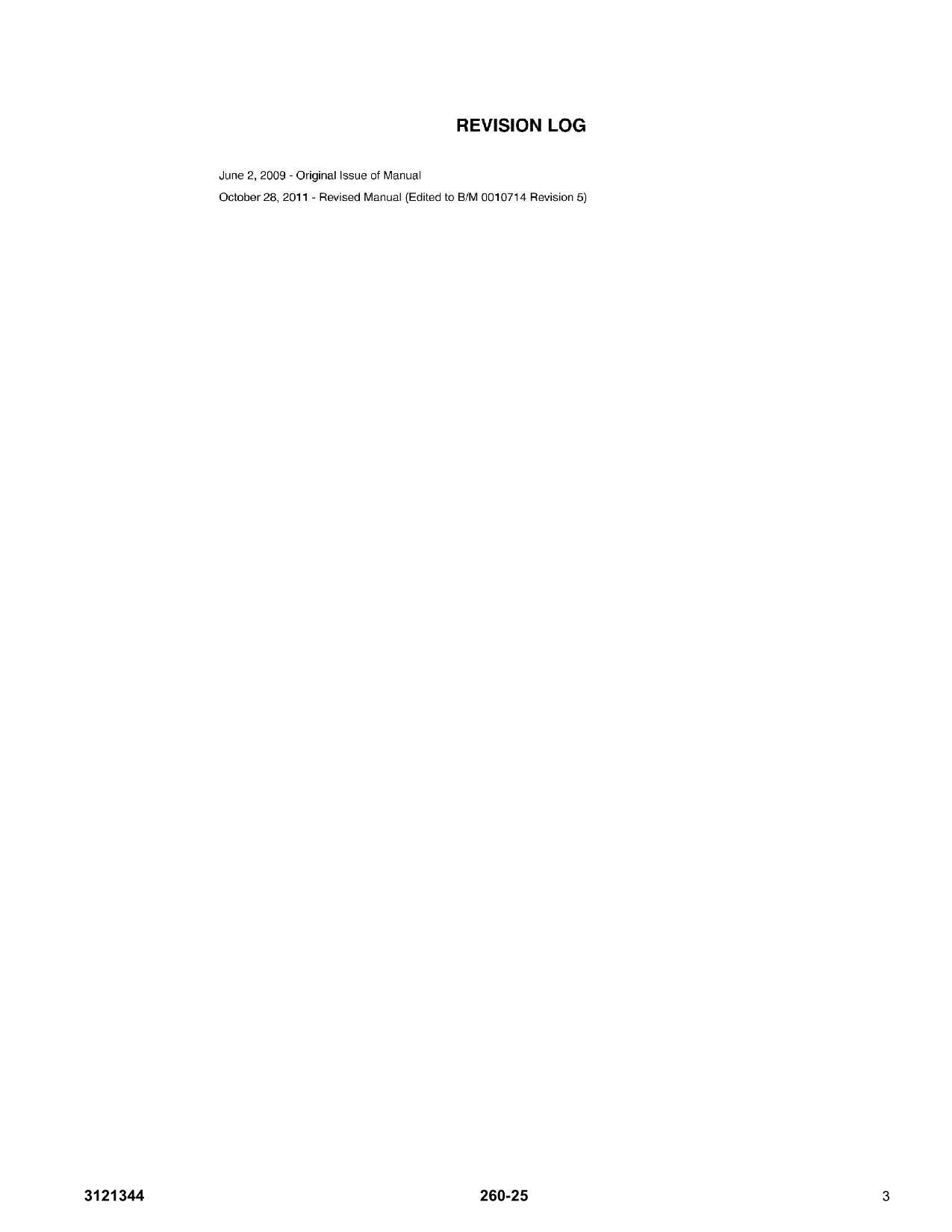 LIFTLUX 260-25 Scissor Lift Parts Catalog Manual