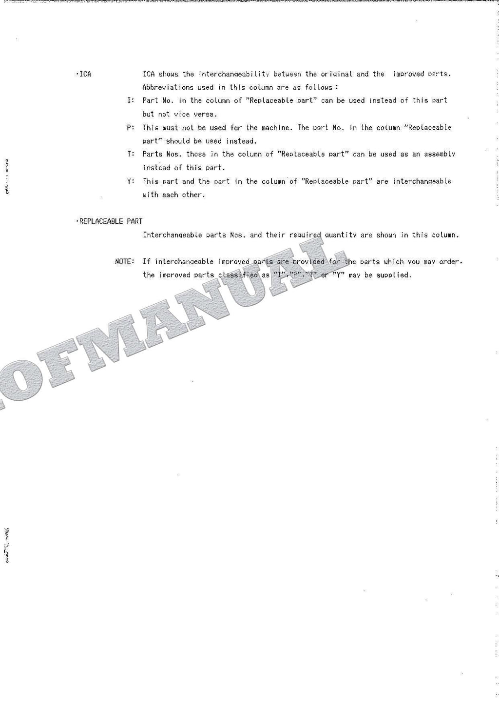 HITACHI WH051 Excavator Parts Catalog Manual EP174-3-2