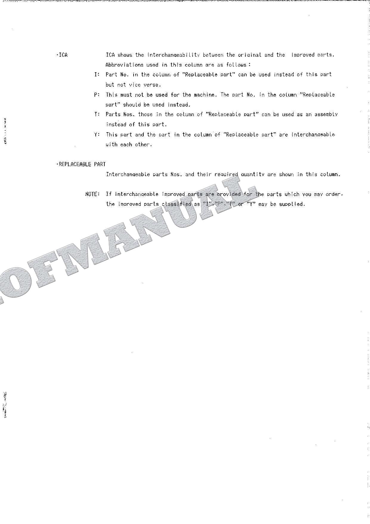HITACHI WH051 Excavator Parts Catalog Manual EP174-3-2