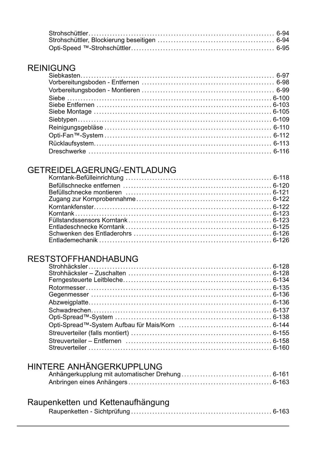 New Holland CX8 80 CX8 85 Mähdrescher Betriebsanleitung Ab 2001