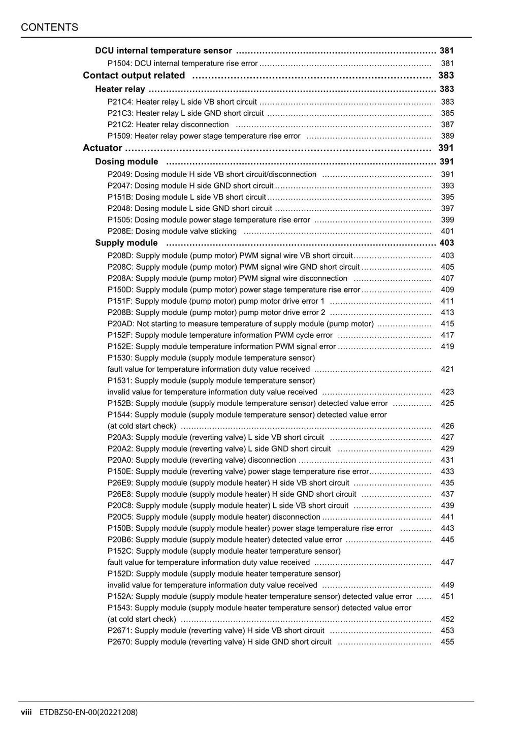 Manual de servicio técnico del motor HITACHI serie 4TN107 4TN107FHT 4TN107FTT