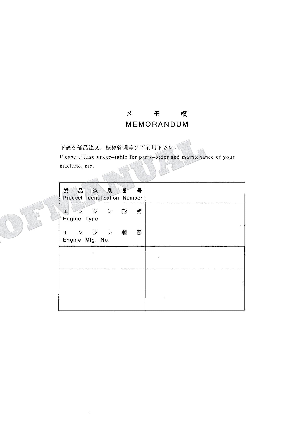 HITACHI ZAXIS ZX75US Excavator Parts Catalog Manual SN 030001-