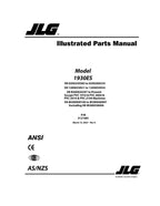 JLG 1930ES Scissor Lift Parts Catalog Manual