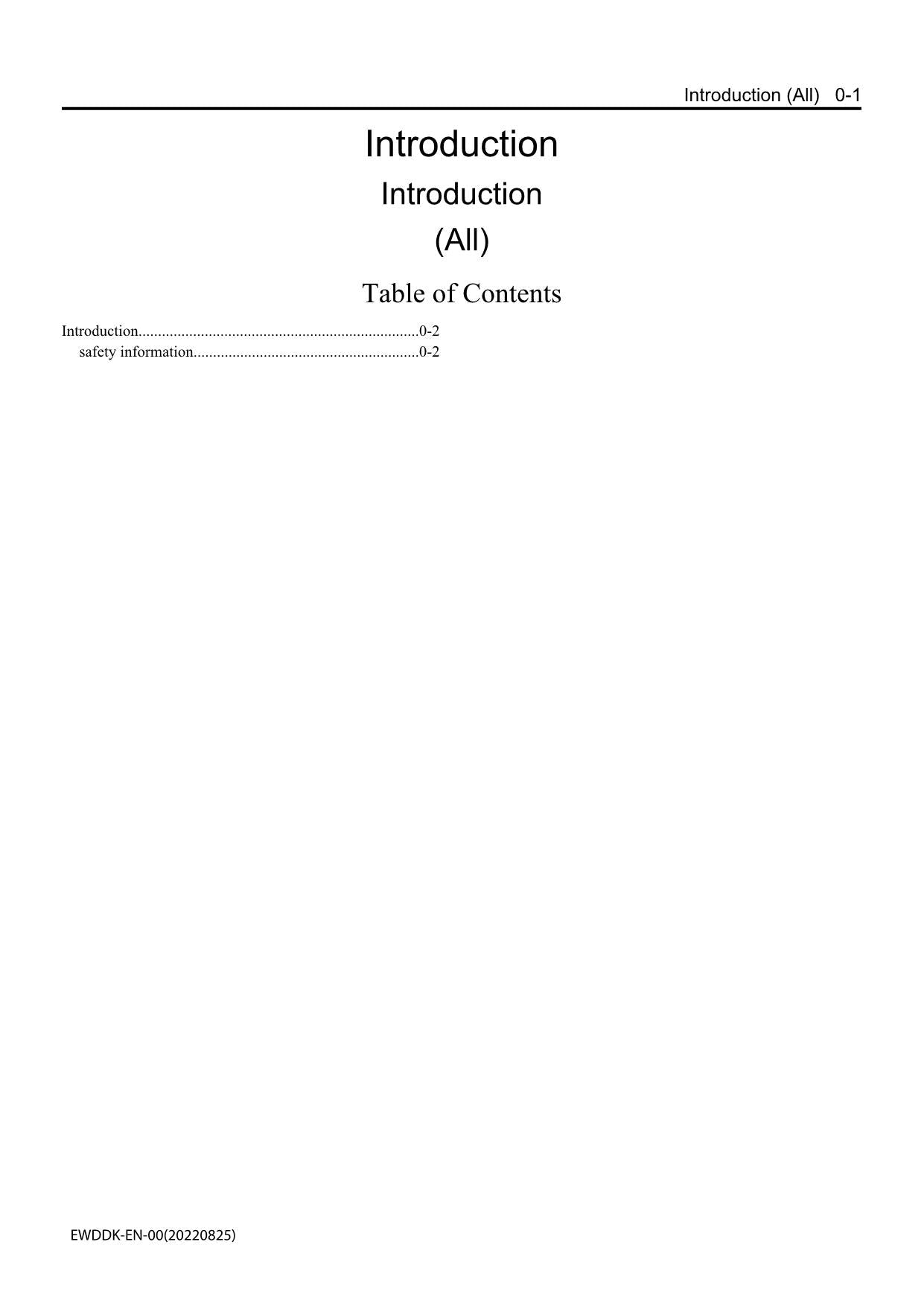 Hitachi 6HK1 GB3 STNDRD Operat Troubleshoot Workshop Engine Service manual EWDDK