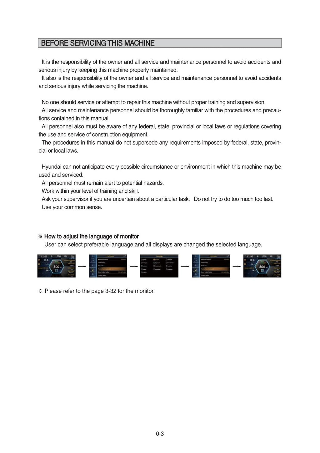 Hyundai HL975 WHEEL LOADER Operators Maintenance Manual
