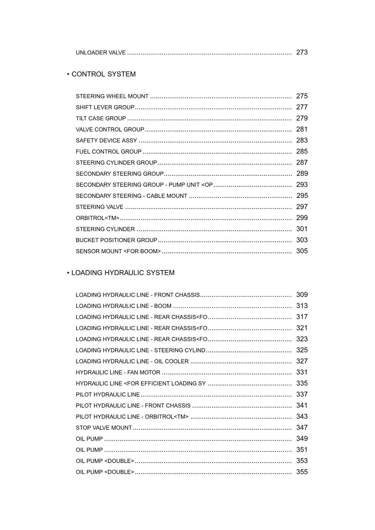 Hitachi ZW370 Wheel Loader Parts Catalog Manual SN 9251-up