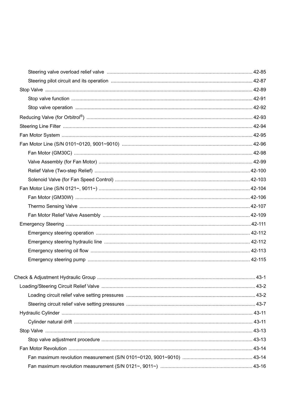 Hitachi ZW550-G Wheel Loader Technical Manual Operational Principle