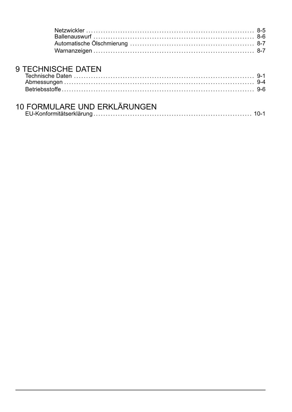 New Holland BR120 Utility BR150 Rundballenpresse Betriebsanleitung