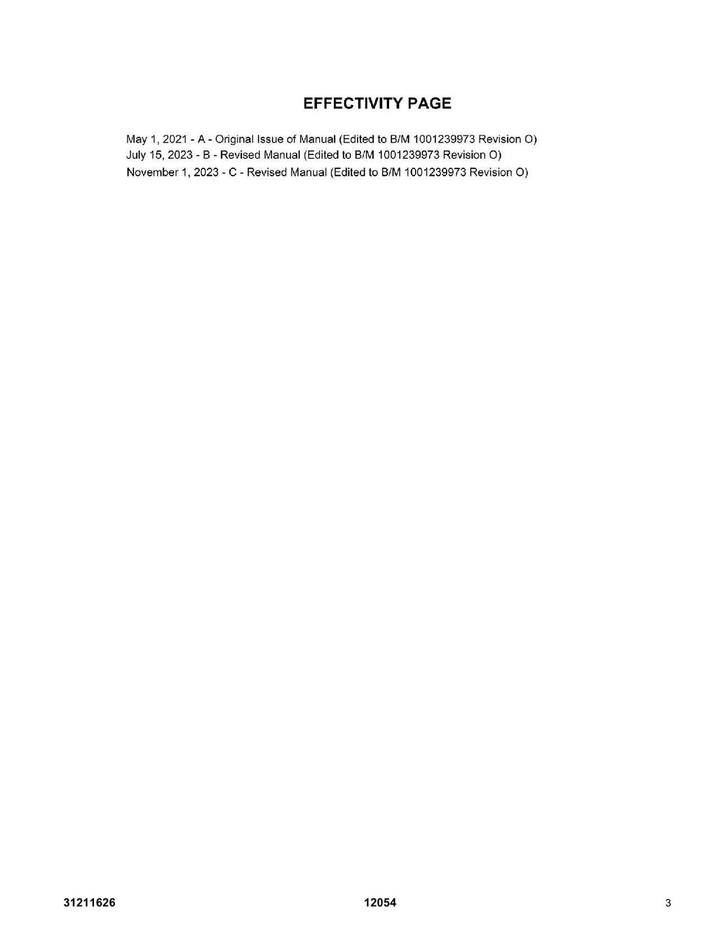 SKYTRAK 12054 Telehandler Parts Catalog Manual 31211626