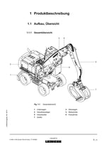 Liebherr A944 C HD Litronic Pick Carry Umschlaggerät Betriebsanleitung 11140250