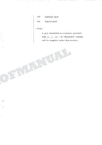 HITACHI UH031M Excavator Parts Catalog Manual
