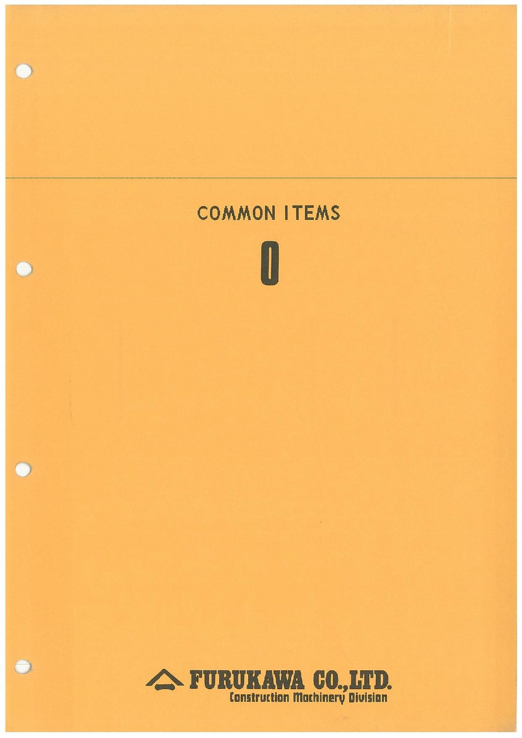 Hitachi FL270-1 Wheel Loader Workshop Manual