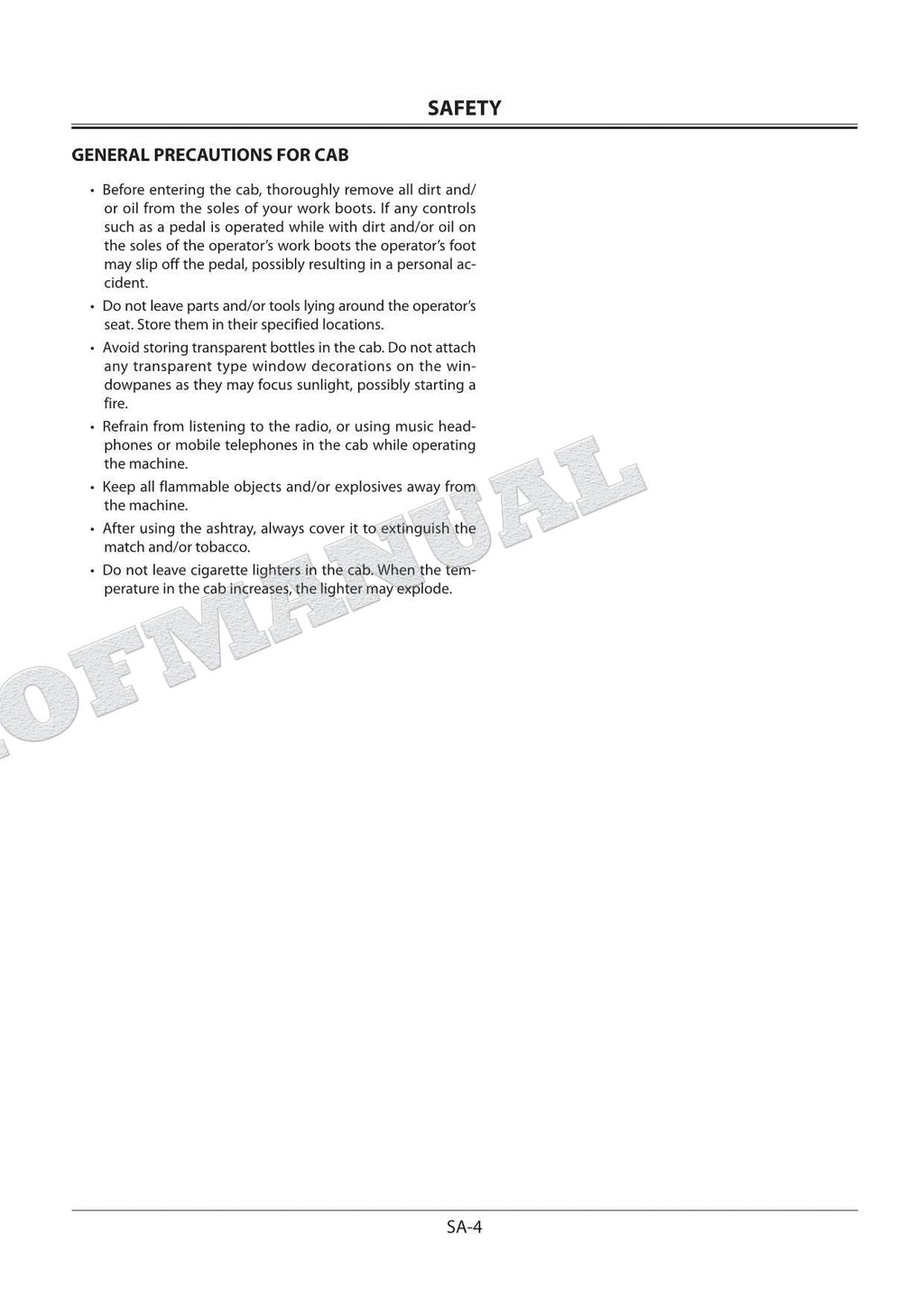 HITACHI MA200-G Soft Terrain Backhoe Workshop Manual with Big Schematics