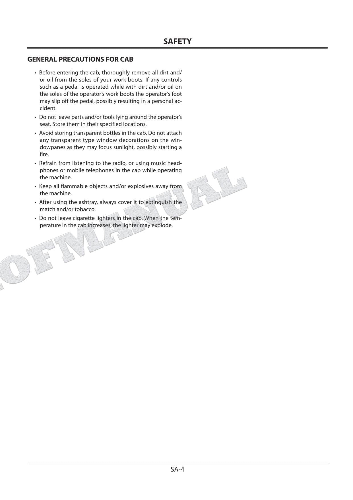 HITACHI MA200-G Soft Terrain Backhoe Workshop Manual with Big Schematics