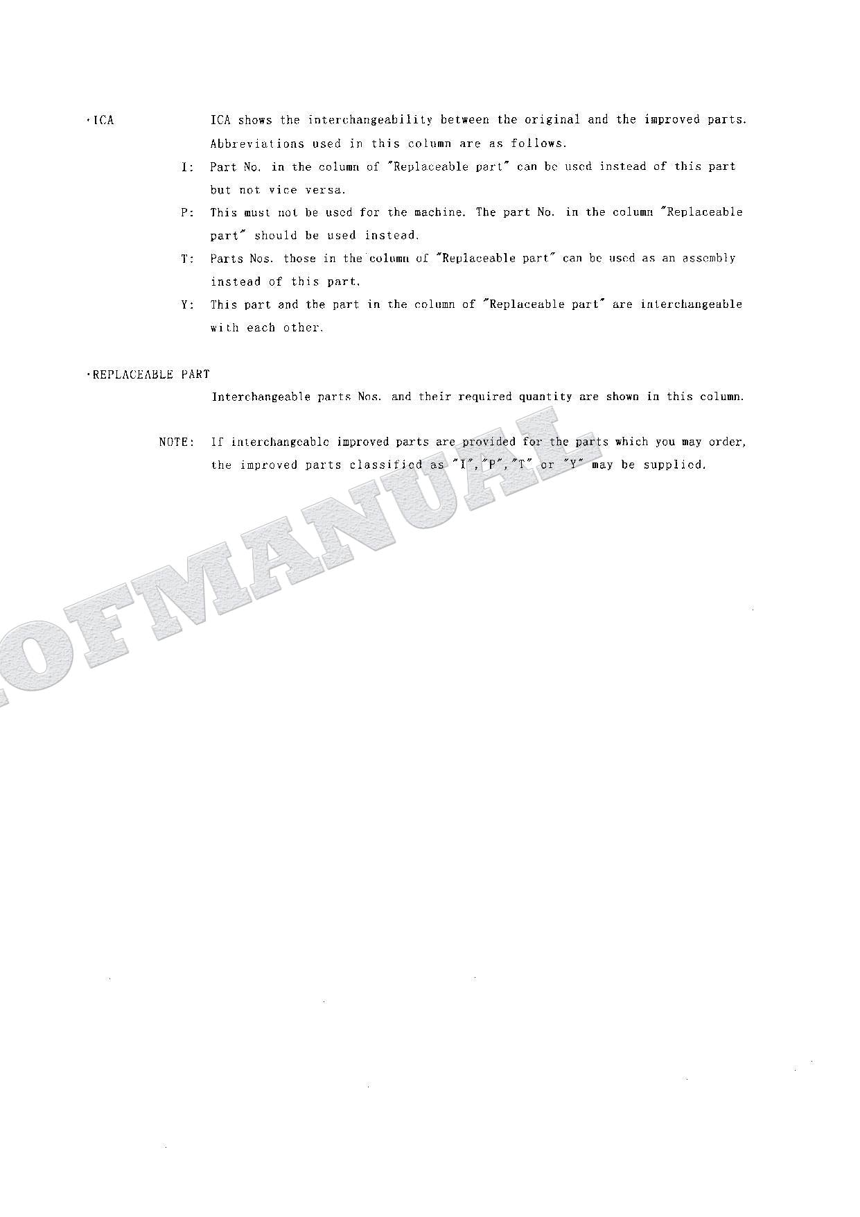 HITACHI EX120-3C Excavator Parts Catalog Manual SN 01001-